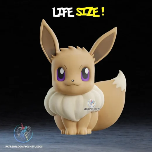 YoshStudios Life Sized Eevee