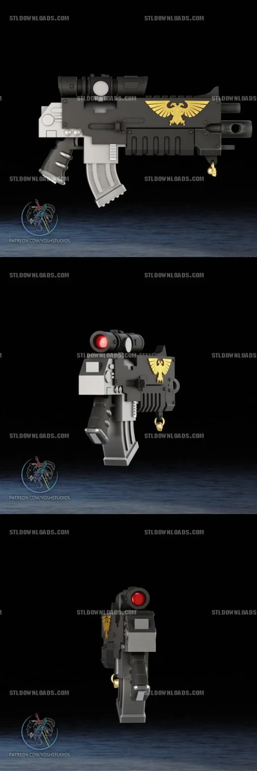 Yoshstudios Bolter Rifle Space Marine