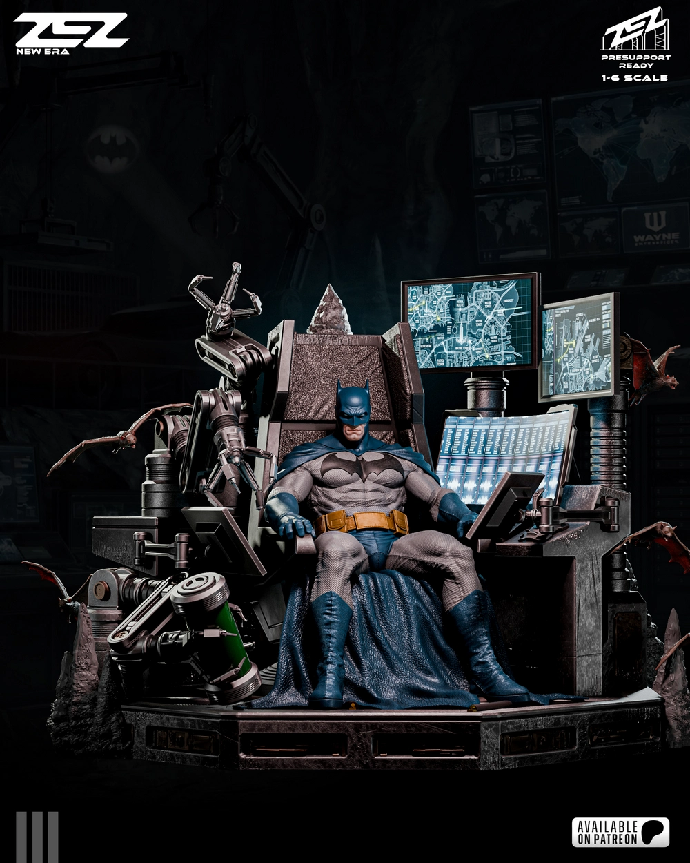 ZEZ Studios Batman Throne