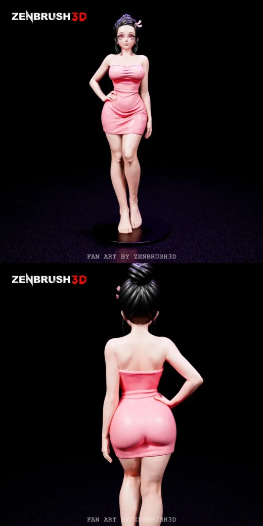 Zenbrush3d Nezuko Kamado Demon Slayer Kimetsu no Yaiba (R)
