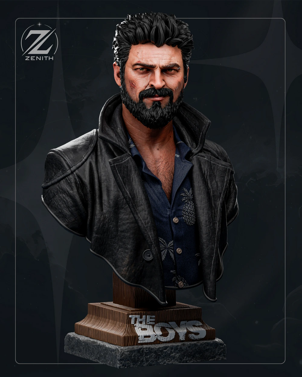 Zenith Studios Billy Butcher Bust