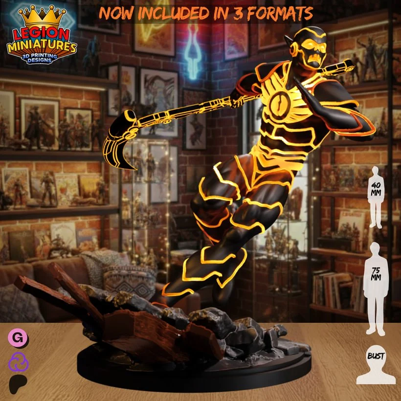 black racer – STL 3D Print Model | AssetsFree.com Black racer