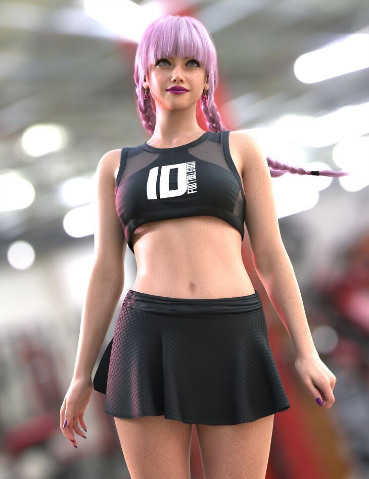 DForce Sporty Luxe Outfit for Genesis