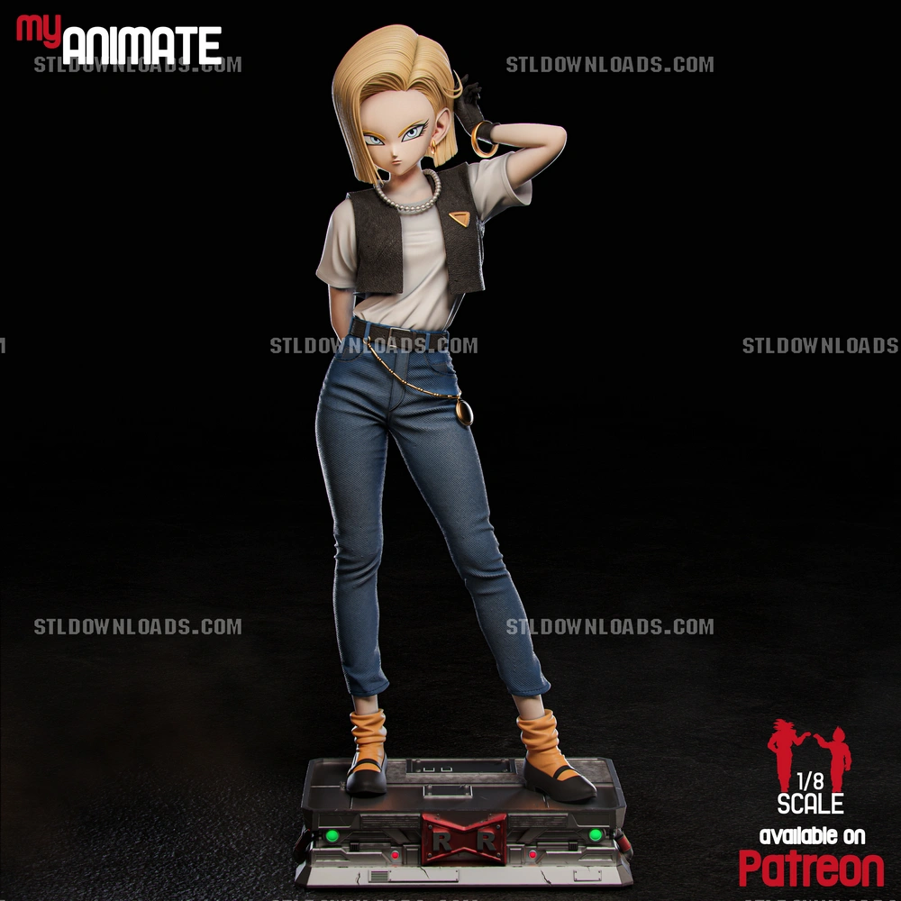 MyAnimate Android 18 Dragon Ball (1)