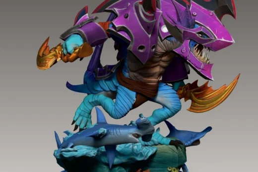 Slark dota 2 crisssculp