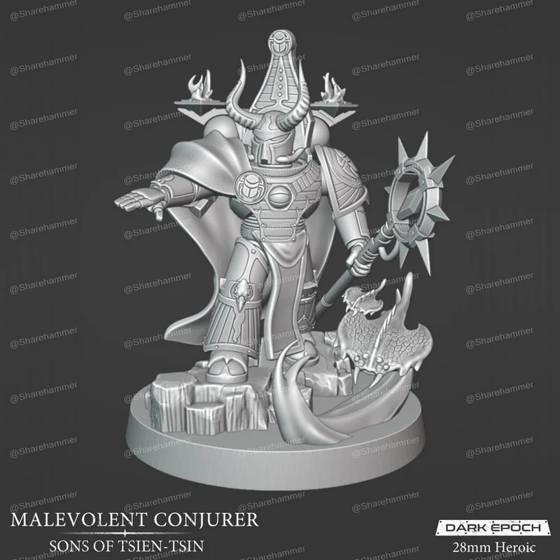Malevolent Conjurer — Warhammer 40,000 3D model