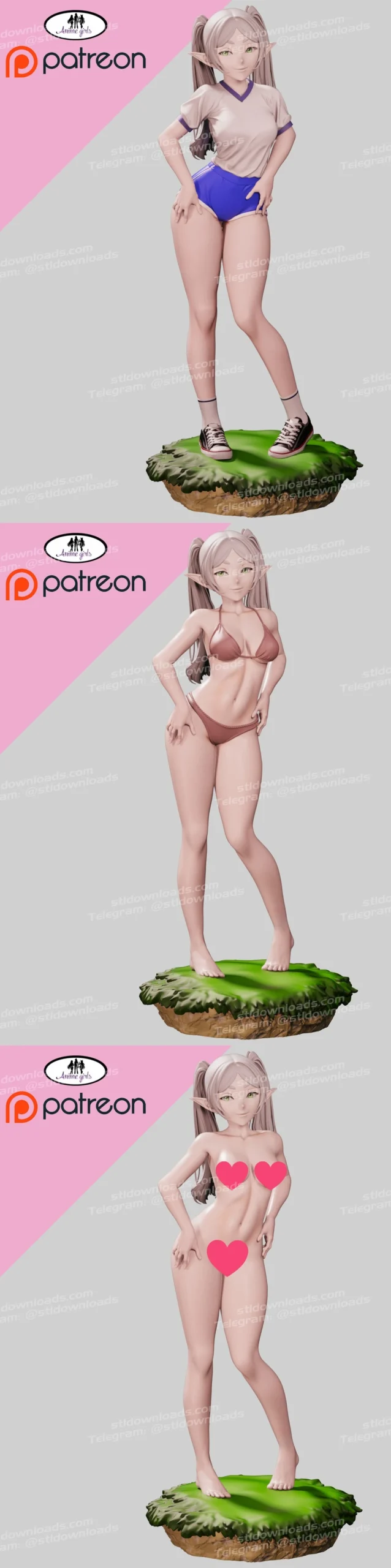 Anime Girls Frieren nsfw