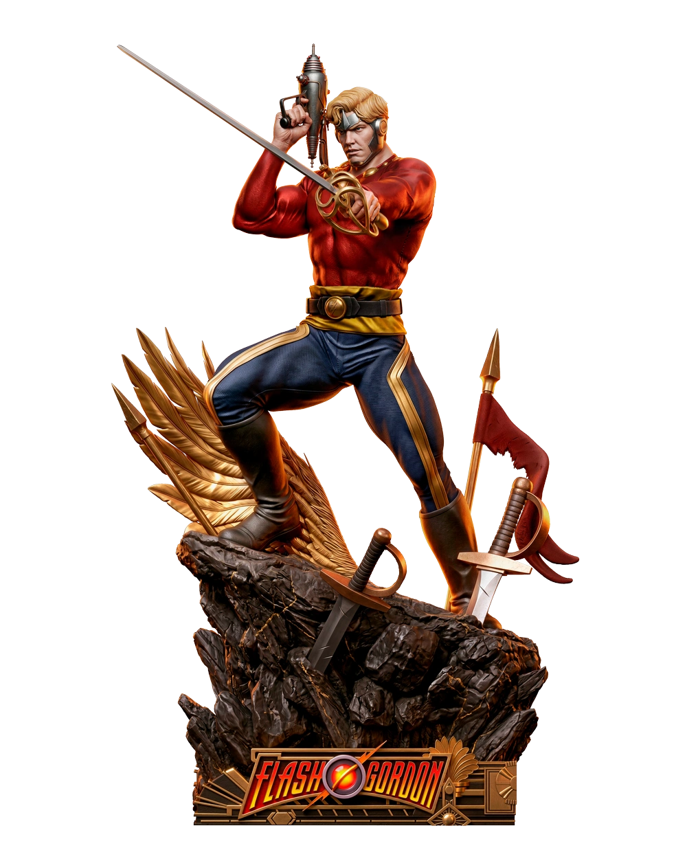 B3dserk Flash Gordon Sculpture