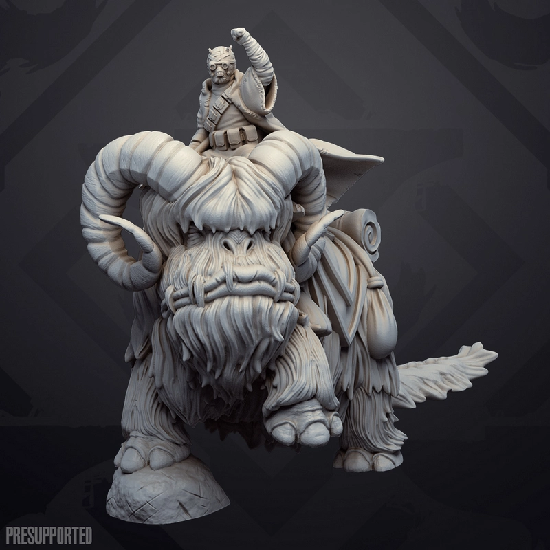 Bantha Rider — Star Wars 3D model