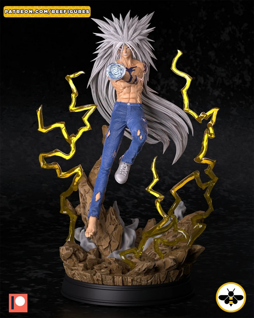 Bee Figures Yusuke Urameshi Mazoku formYu Yu Hakusho