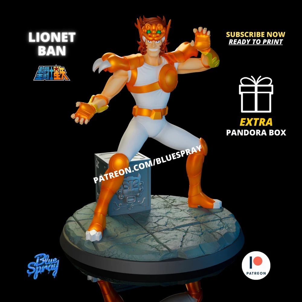 Blue Spray Lionet Ban