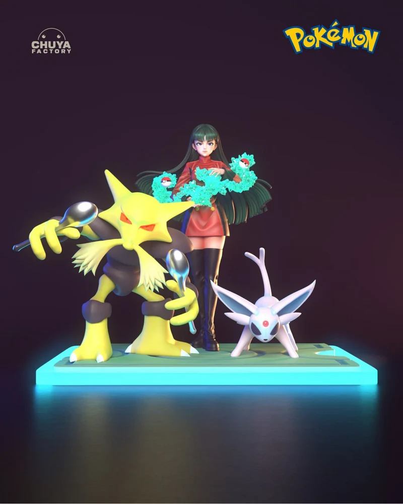 Sabrina — Pokémon 3D model