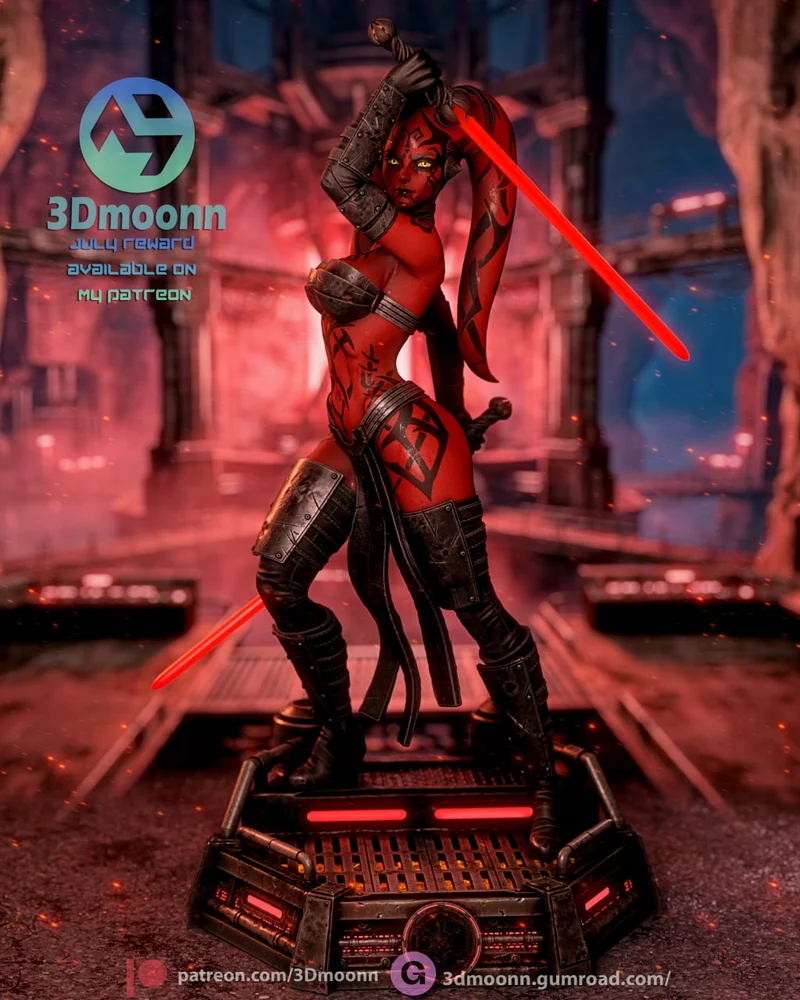 Darth Talon 3DMoonn