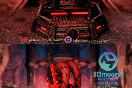 Darth Talon 3DMoonn