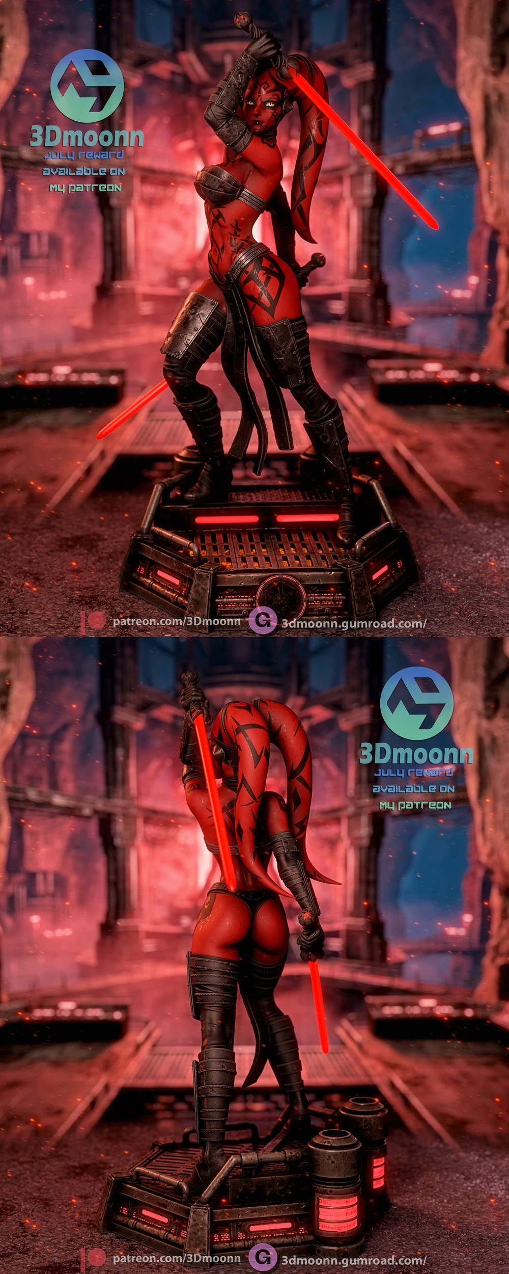 Darth Talon 3DMoonn