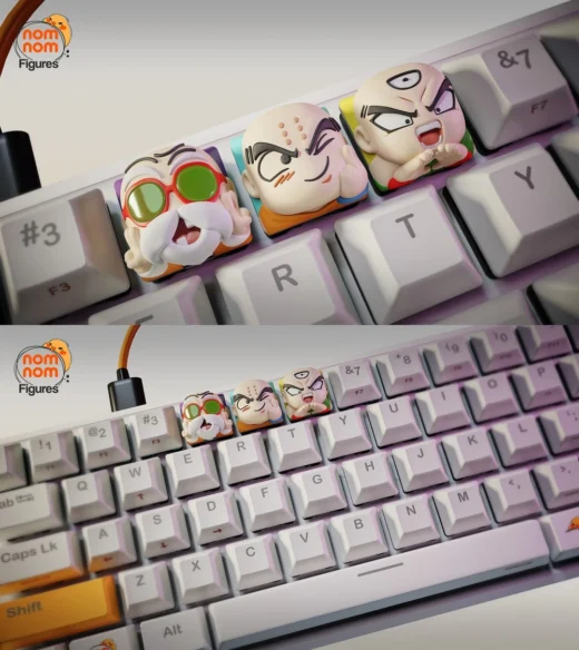 Dragon Ball Z Keycaps