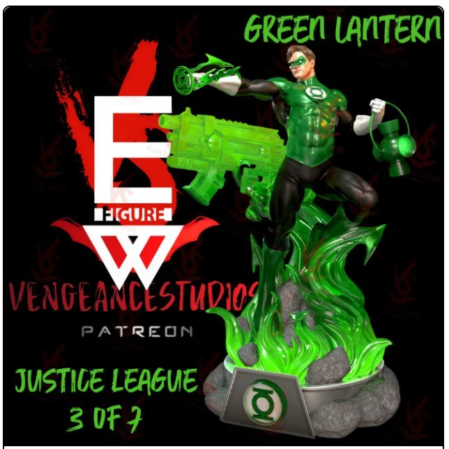Green Lantern — DC Comics 3D model
