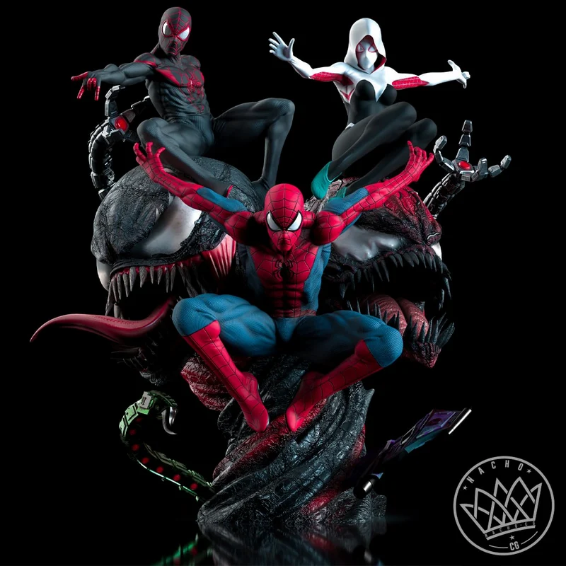 Fan Art Spiderverse Diorama