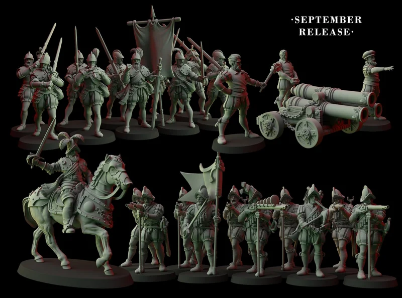 Fantasy Cult Miniatures - September 2021 3D model