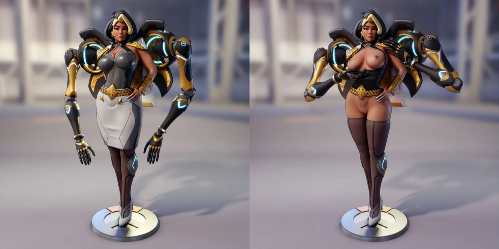 FunserviceSTL Domina from Overwatch nsfw