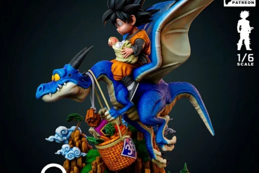 GOTEN Y DRAGON STL