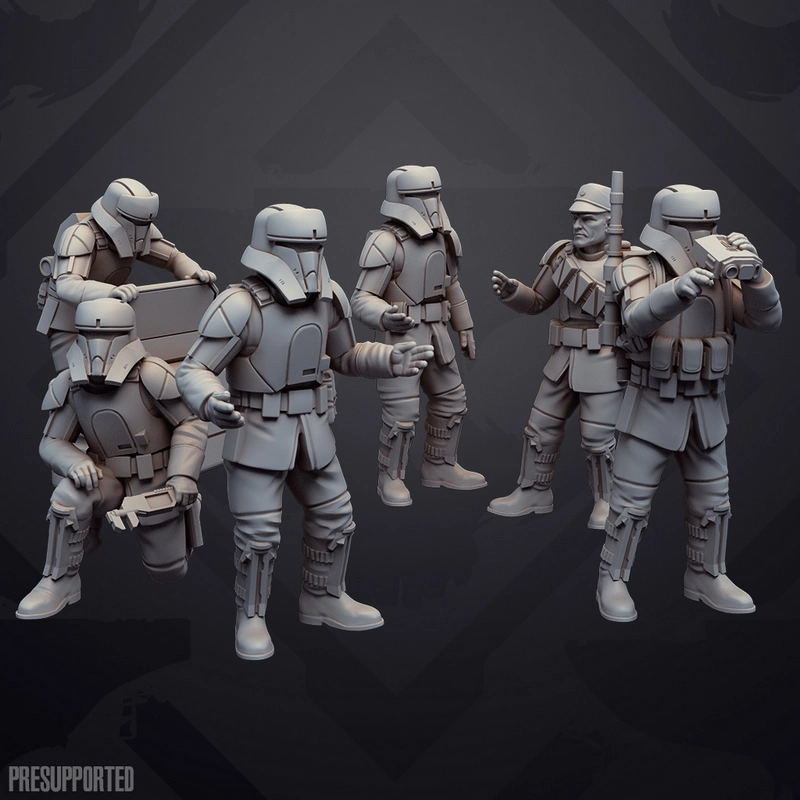 Garrison Crew — Star Wars 3D model