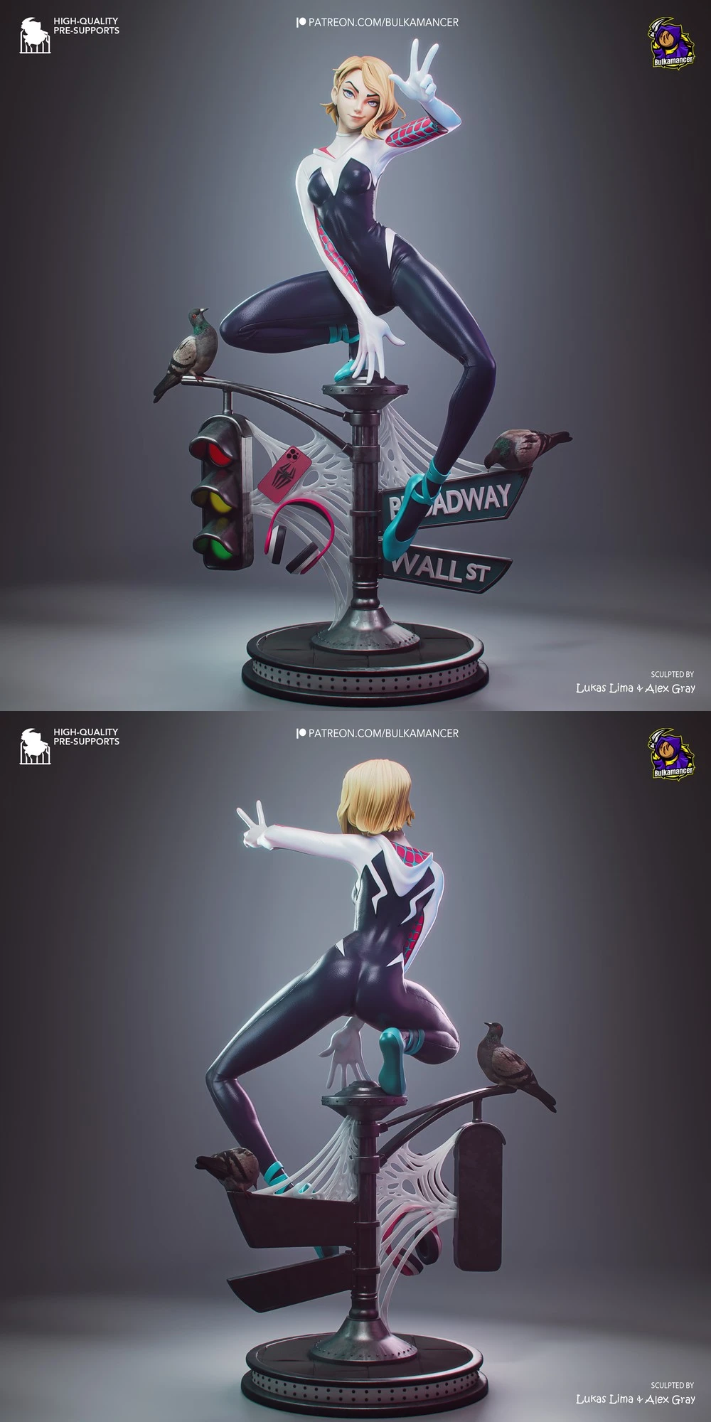 Gwen Stacy Into the Spider Verse