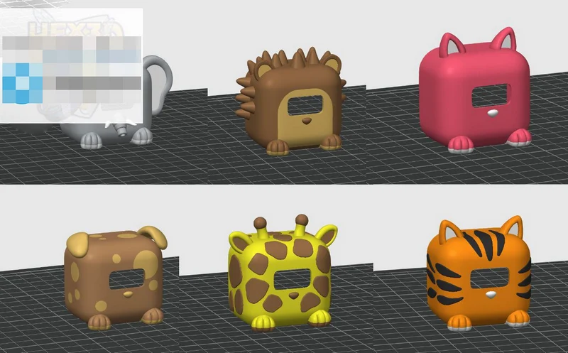 Hex3D Glitchy animal