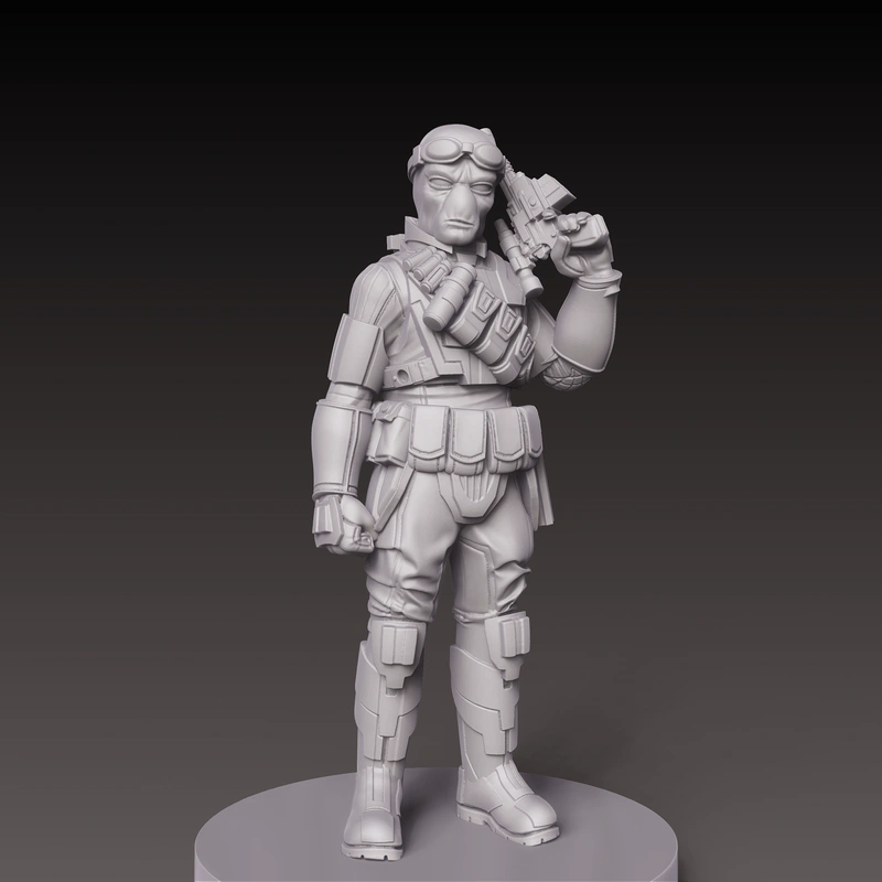 Hired Gun — Star Wars 3D model