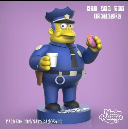 Jefe Gorgory Los Simpson Naty Ramos