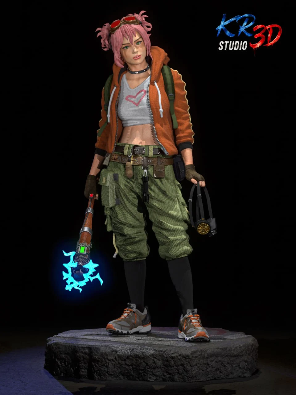 KR3D Studio Roxie Keller Ashes of the Capital