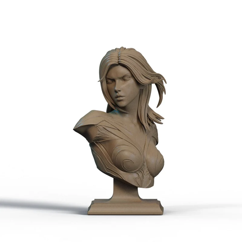 Kai'Sa Bust — League of Legends 3D model