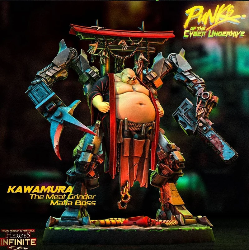 Kawamura the Meat Grinder 3D model