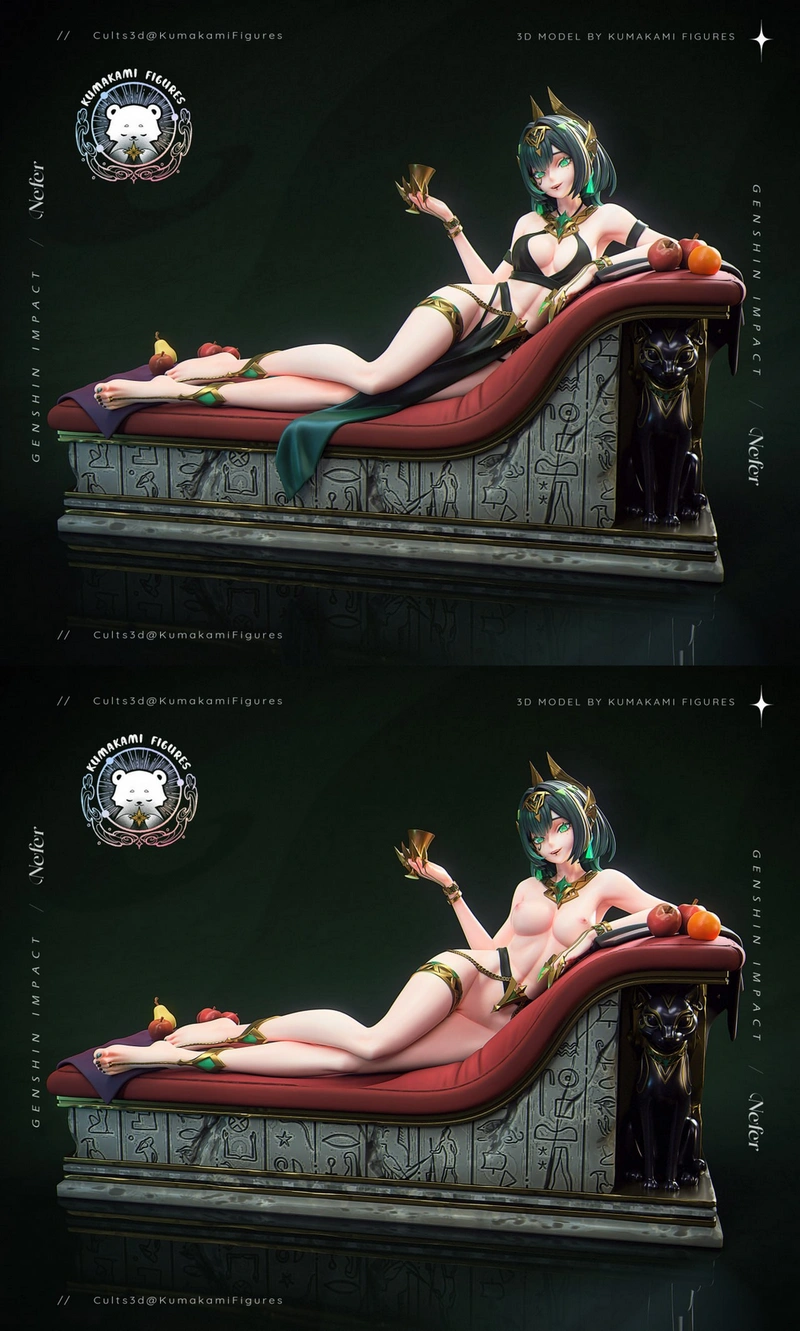 Nefer — Genshin Impact 3D model
