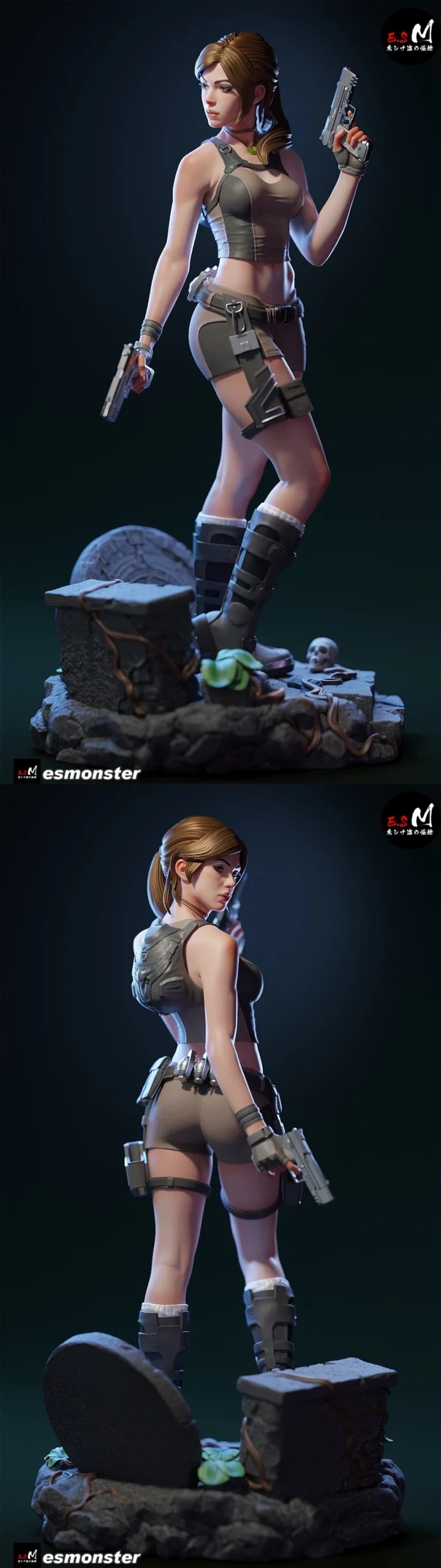 Lara Croft ES Monster