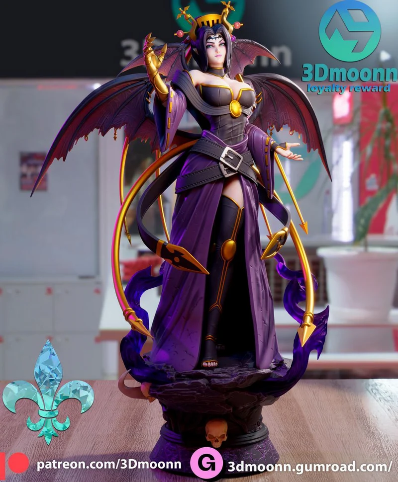 Lilithmon — Digimon 3D model