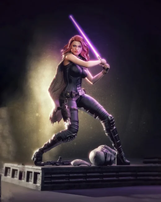 MCM3D Mara Jade (Star Wars)