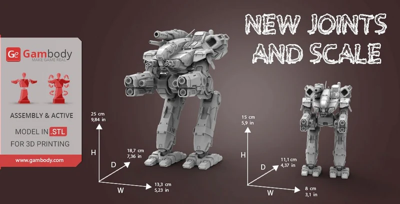 Marauder — BattleTech 3D model