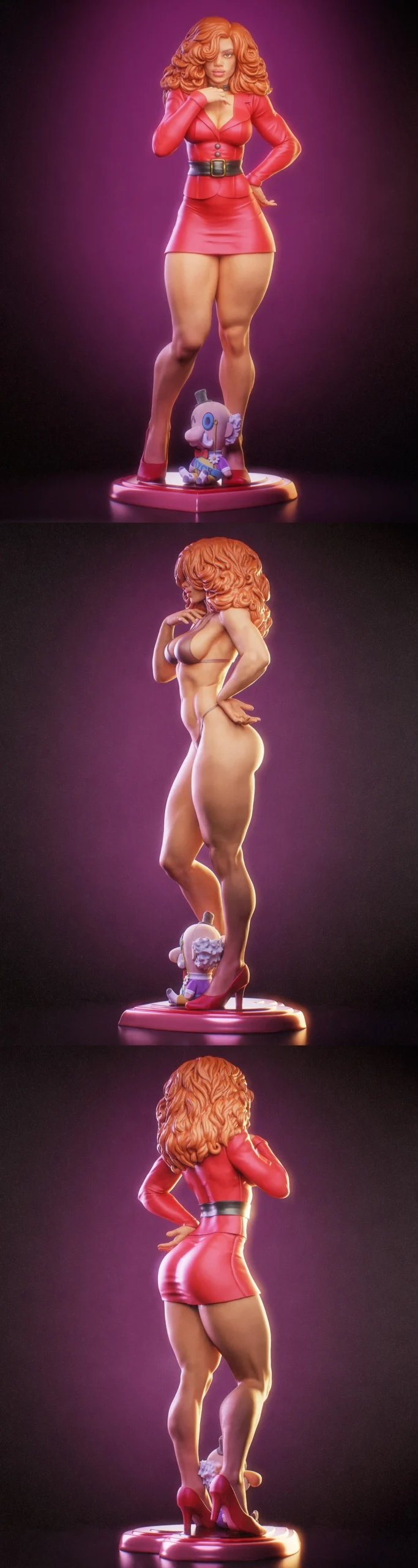NYMPHA 3D – Ms Bellum – The Powerpuff Girls – STL 3D Print Model | AssetsFree.com NYMPHA 3D Ms Bellum The Powerpuff Girls