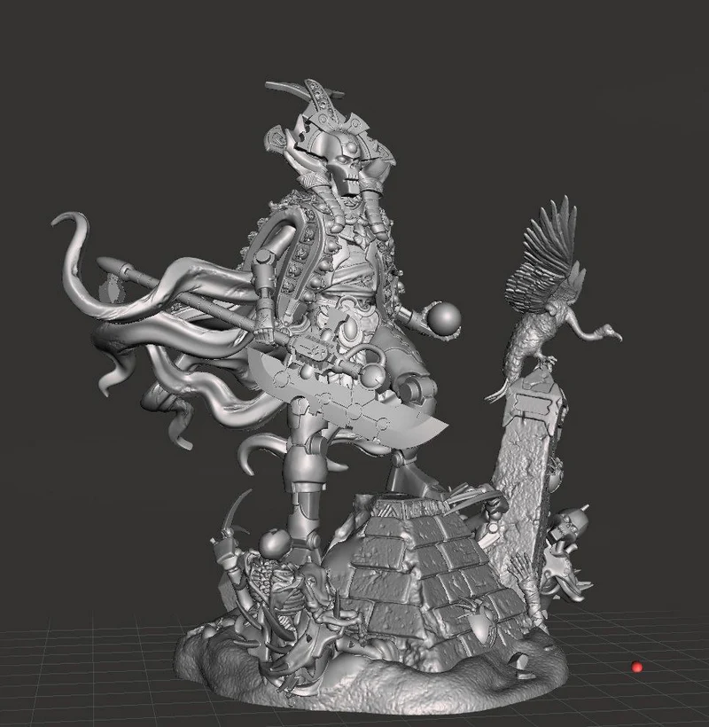 Necro Overlord — Warhammer 40,000 3D model