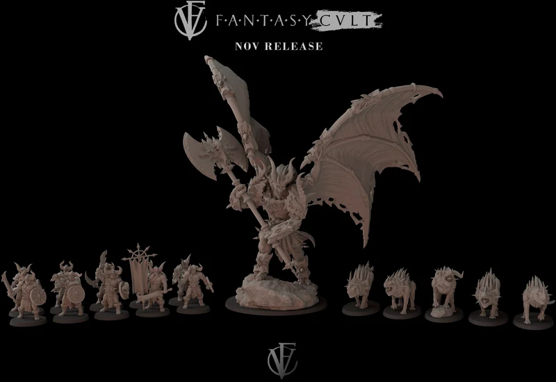 Fantasy Cults - November 2022 3D model