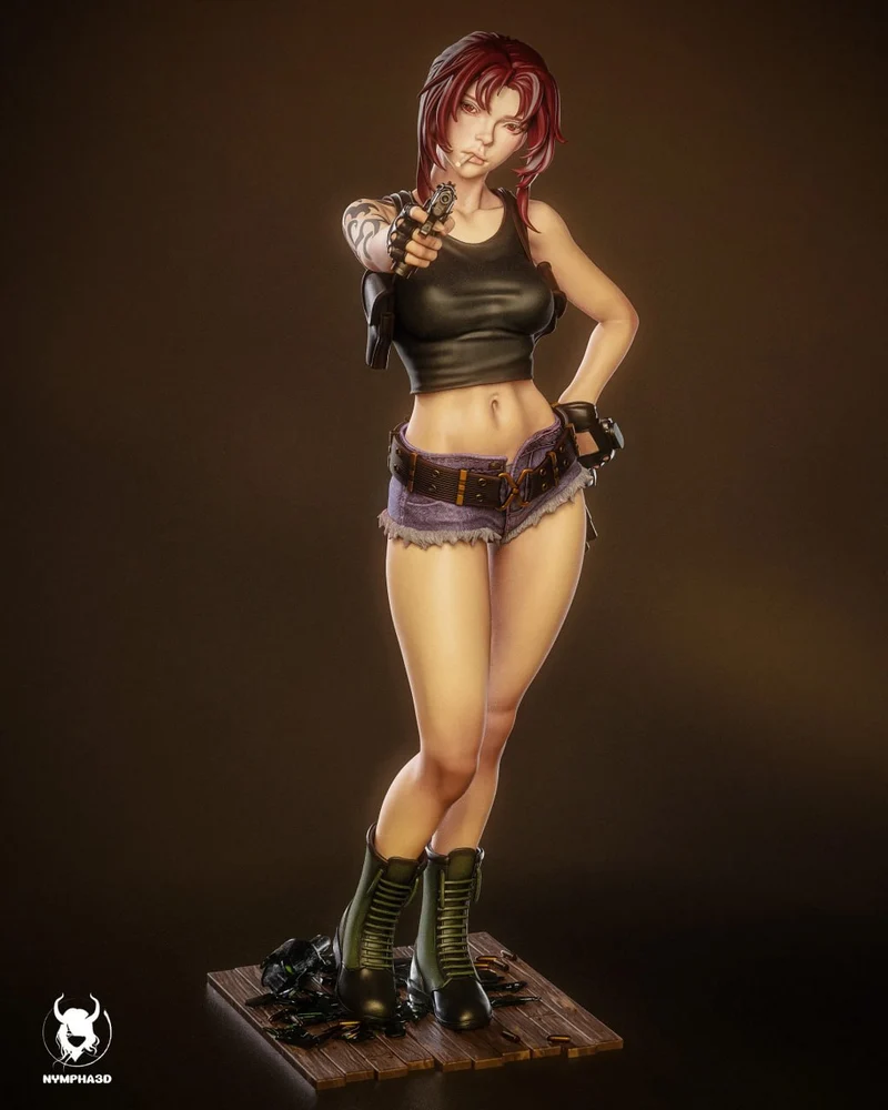 Nympha 3D Black Lagoon Revy