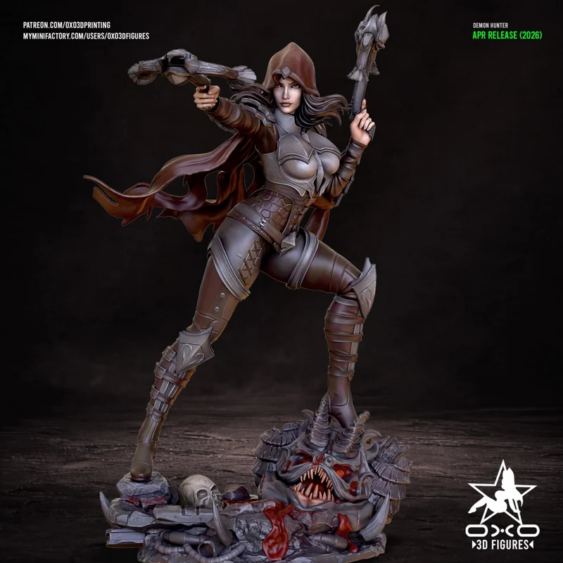 OXO3D Figures Demon Hunter 250mm