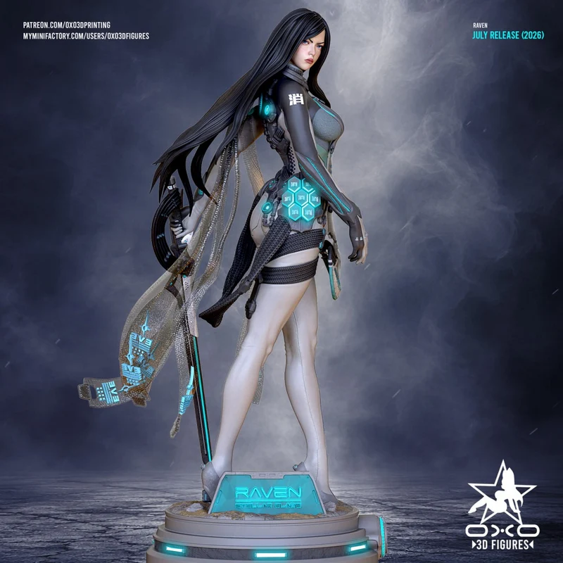 OXO3D Figures Raven 250mm