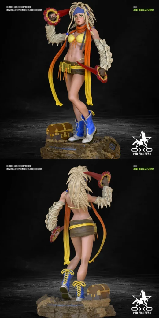 OXO3D Figures Rikku 220mm