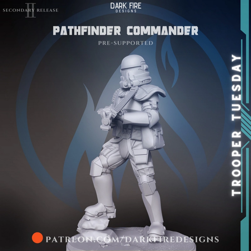 Pathfinder Commander — Star Wars 3D model
