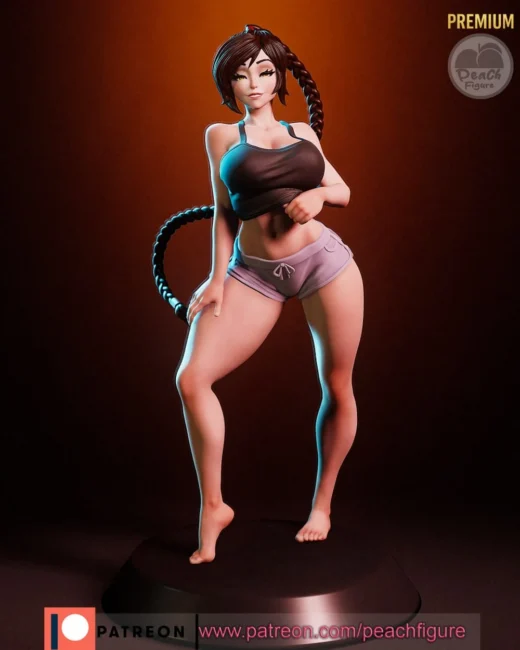 Peach Figure Ty Lee Avatar + NSFW