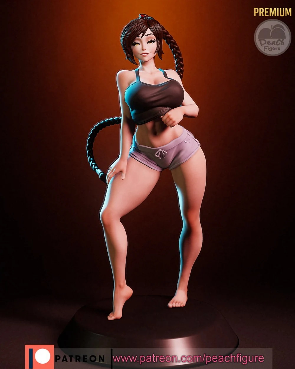 Peach Figure Ty Lee Avatar + NSFW