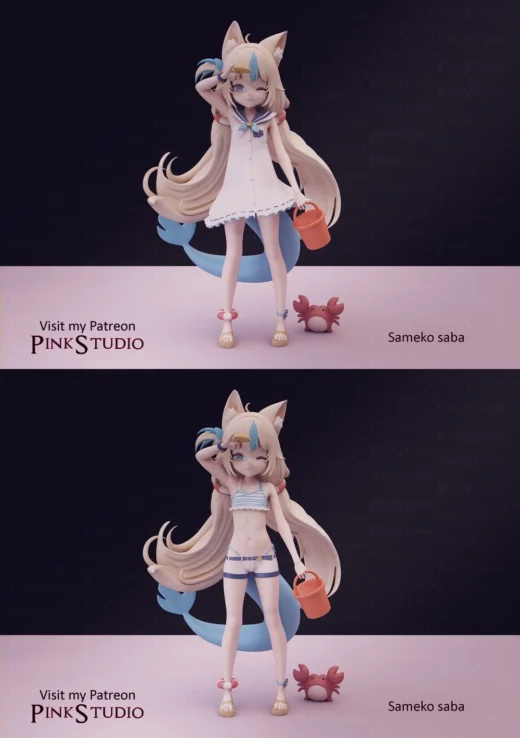 Pink Studio Hololive Sameko Saba