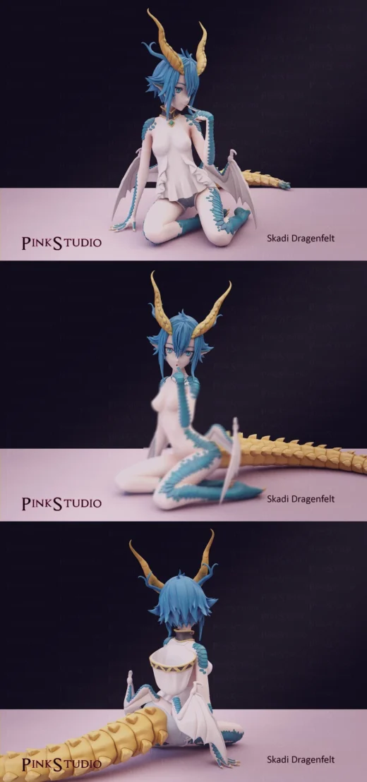 Pink Studio Monster Girl Doctor Skadi Dragenfelt